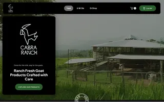 Cabra Ranch E-Commerce & Booking Website