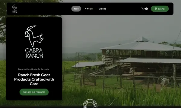 Cabra Ranch Agro-tourism Website