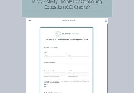 Application form system